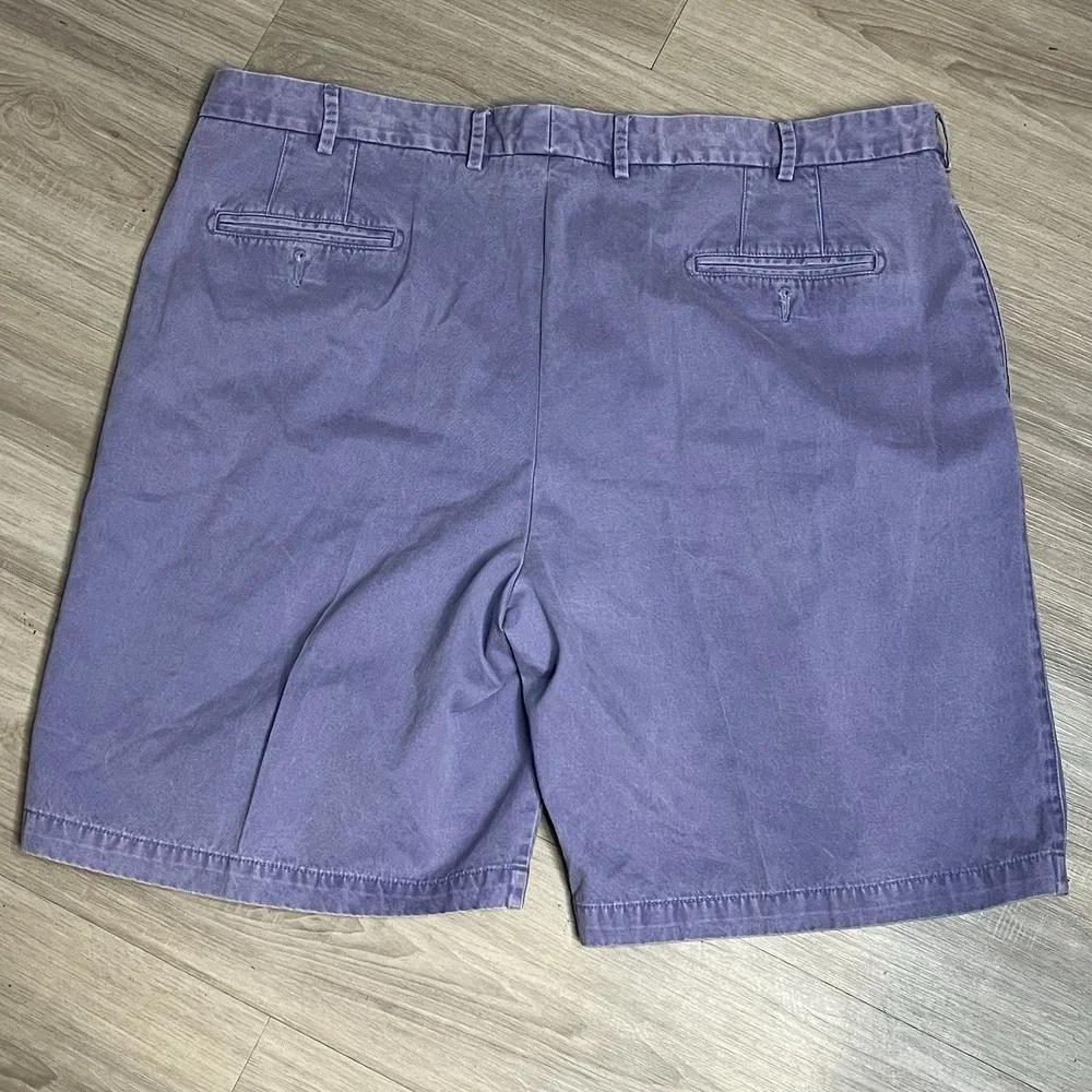Peter Millar Shorts Mens 42 Lavender‎ Golf Chino Flat Front Casual Walking